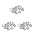 thumbnail image 2 of bedienty 100 Sets Ear Stud Tray Making Findings Earrings Stoppers Bottom Craft Hypoallergenic Earring Accessory Adults Using Steel Color/ 10mm 3Set, 2 of 6
