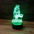 thumbnail image 2 of 3D The Mandalorian Desk Light - 7 Color LED Lamp Base with USB or Battery and Touch control Rotating Fade or Solid Color mode. Makes a perfect Nightlight for Kids or Unique Gift for any age., 2 of 6