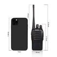 thumbnail image 4 of Radios bidireccionales Walkie Talkies pxton de largo alcance para adultos, 4 of 7