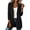 AA-Black, variant on Womens Coat Casual Mid Length Long Sleeved with Pocket Cardigan Jacket