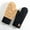 BLACK, variant on Women's Thermal Mitten Gloves Double Layer Plush Lined Knit Jacquard Skiing Snow