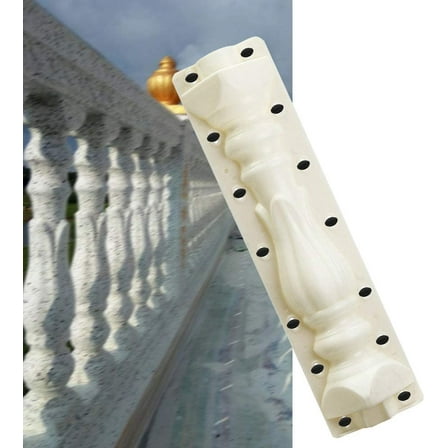 Fichiouy 2 Pcs Roman Column Concrete Plaster Cement Casting Railing Moulds Orchid Shape Balustrade Mold 27"