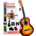thumbnail image 1 of Guitarra acústica Pyle Beginner 4/4 de tamaño completo para adultos 39, 1 of 7