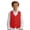 00-Red59, variant on Yiyuu Boys Formal Vest Solid V Neck Button Waistcoat Wedding Party Vest Top, Sizes 5-16