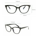 thumbnail image 2 of 4 Pairs Womens Cat Eye Presbyopic Glasses Blue Light Blocking Reading Glasses Spring Hinge Readers, 2 of 5