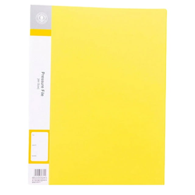 Double Strong Clips File Folder - 100 Sheet Capacity | Report Cover, Punchless Project Folder for Commercial & School Documents | Double Clip Folder, Document Holder Letter Size Organizer