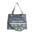 thumbnail image 1 of Bolsa de bádminton de tela Oxford para fitness, deporte, gran capacidad, para raquetas de hombro Gris, 1 of 8