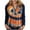 Navy_1, variant on Godom Women's Halloween Pumpkin T-Shirt Funny Long Sleeve Pullover Tops for Ladies