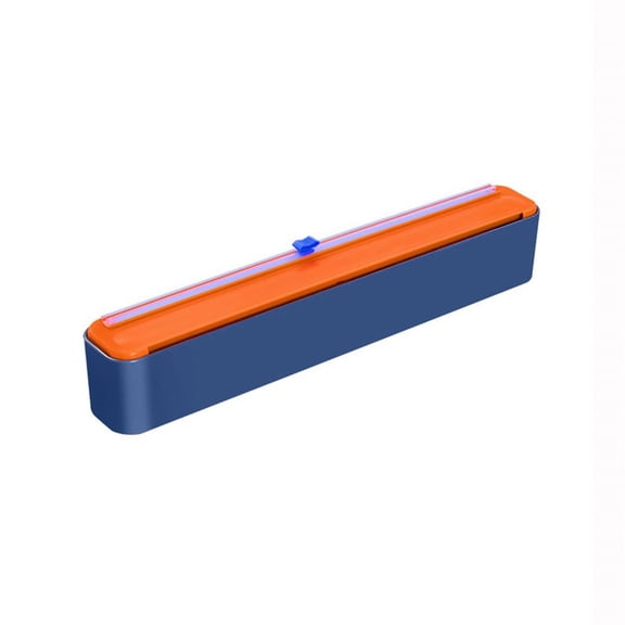 Plastic Wrap for Food Magnetic Refillable Dispenser with Sliding Cutter 30.5cm Food Wrap Dispenser with Cutter for Aluminum Foil