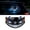 Amber #8, variant on Seasonal Halloween Car Window LED Light, Solar Powered Monster Smile Atmosphere Sign for Vehicles, Wireless Suction Cup Decor Device, 4.7×3 Inch