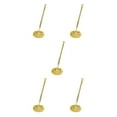 thumbnail image 1 of ZLight Ballpoint Pens Metal Wedding Ball Pen Guest Smooth Writing Tool Bank Counter Business Office Accessory Small Jewel/Gold 5Set, 1 of 6
