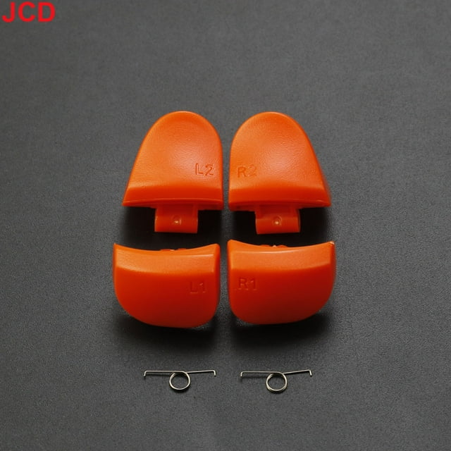 1set For PS5 V3.0 BDM-030 Controller L1 R1 L2 R2 Trigger Shoulder Buttons & Springs Set Replace Accessories orange