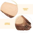thumbnail image 3 of BESTYASH 2Pcs Oval Wood Stepping Stones for Garden Pathway Outdoor Decorative Wood Walkway Path, 3 of 6