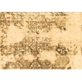 thumbnail image 1 of Ahgly Company Indoor Rectangle Abstract Brown Modern Area Rugs, 7' x 9', 1 of 4