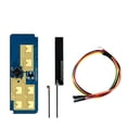 thumbnail image 1 of HLK-LD2450 24G Smart Home Wave Human Body Motion Target Tracking Radar Sensor Module Test Distance Angle Speed,1 x Sensor Module 1 x PCB Antenna 1 x 4PIN Cable, 1 of 6
