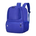thumbnail image 1 of Mochila de entrenamiento de baloncesto, resistente, transpirable, práctica, de tela Oxford, para fútbol. Azul, 1 of 9