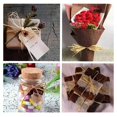 thumbnail image 4 of 200M Paper Raffia Ribbon Cord Craft Twine Rope String Tag Hanging Raffia Craft DIY Chocolate, 4 of 8