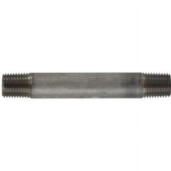 Anderson Metals 48022B 0.25 x 2 in. Schedule 40 Stainless Steel 304 Pipe Nipple