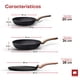 thumbnail image 2 of Juego de 3 Piezas de Sartenes y Crepera Ultrachef 20 cm 24 cm 28 cm revestimiento antiadherente de piedra de Alemania, 2 of 7