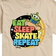 thumbnail image 2 of Disney - Toy Story - Eat Sleep Skate Repete - Men's Short Sleeve Graphic T-Shirt, 2 of 5