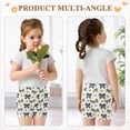 thumbnail image 3 of joogoo Vintage Bow Retro Girls Lined Shorts Bike Dance Bottoms 4T, 3 of 7