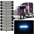 thumbnail image 4 of Side Marker Lights, 10pcs Car Marker Lights Car Side Indicators Lights 6SMD LED Front Rear Side Light Position Lamps 12V for Auto Camper Van Truck Lorry, 4 of 8
