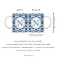 thumbnail image 5 of Koyal Wholesale Ceramic Coffee Mug, Moroccan Monogram  N, 5 of 5