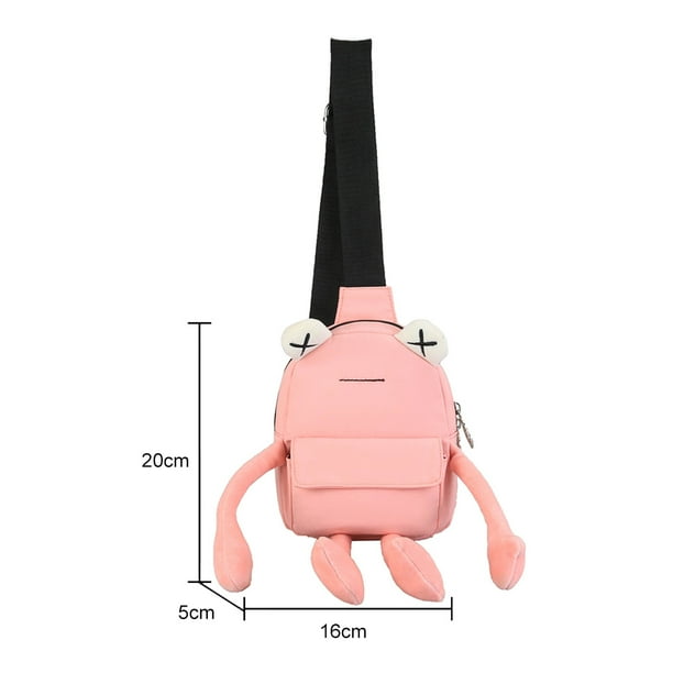 Frog shaped braided crossbody bag sale
