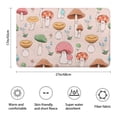 thumbnail image 3 of Red Mushroom Cartoon Light Pattern Bathroom Rugs Mat,Non Slip Microfiber Bathroom Rug,Rubber Backing,Soft Bathroom Mats for Bathroom Floor,Tub and Shower,17x27in(43x68cm), 3 of 5