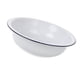 thumbnail image 3 of GOOHOCHY Lavabo retro esmaltado para cocina y baño, apto para lavar frutas y servir ensaladas, cuenco duradero de esmalte blanco., 3 of 8