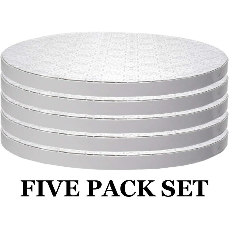 CAKE BOARD - ROUND DRUMS - SINGLE BOARDS, 12mm Thick - Many Colours  Available