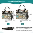 thumbnail image 2 of Cute Animal Faces Cooler Bag Lunch Bag Soft Cooler Cooling Tote Insulated Lunch Box for Adult Men Women, 2 of 6
