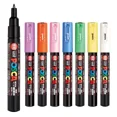 thumbnail image 3 of 1pcs Marker Pen POSCA PC-1M POP Poster Water-based Advertising/Graffiti Mark Pen 0.7 Nid Character Bright and Colorful Blue, 3 of 6
