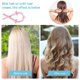 thumbnail image 3 of Diadema con varilla para rizar sin calor, rulos de seda sin calor para cabello largo y puedes dormir en rulos de espuma suave, varillas para rizar durante la noche, cinta para rizar y varillas flexibles para cabello natural MFZFUKR CZJP-HY15-5, 3 of 7