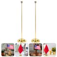 thumbnail image 4 of Tabletop Flag Stand Metal Golden for Festivals 2Pcs 13X2.75X0.79In, 4 of 7