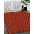 thumbnail image 2 of Ahgly Company Indoor Round Patterned Love Red Area Rugs, 7' Round, 2 of 6