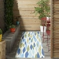 thumbnail image 2 of WAVERLY SUN & SHADE PIECES Tapis d'Intérieur/extérieur en Verre par NOURISON, 2 of 5