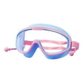 thumbnail image 1 of Large Frame Waterproof And Anti-Fog Swimming Goggles with Earplug, Adjustable HD Favorabler Goggles for Students Adult, 1 of 9