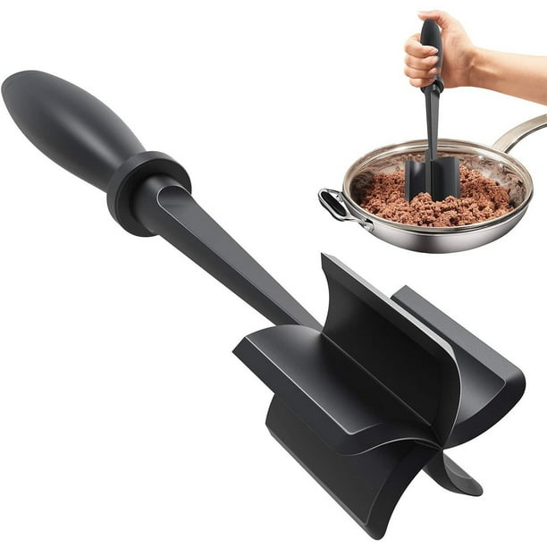 Effective Meat Grinder and NonStick Meat Pusher for Minced Meat Black 6.4*6.3*28cm Walmart.ca