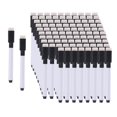 thumbnail image 3 of 100x Whiteboard Marker Pens Writing White Board Pen with Eraser Writing Pen for, 3 of 8