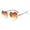 Brown#615-162, variant on Heart Cut Polarized Sports Glasses Unisex PC Lightweight Eyewear Anti-Glare UV Protection Shades for Running Climbing Baseball Driving