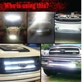 thumbnail image 5 of Furulu 20inch 180W Slim Single Row 6D Spot Beam Off-Road LED Work Light Bar Waterproof, 5 of 5