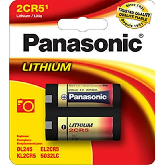Panasonic 2CR-5MPA/1B Battery Replacement Batteries