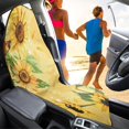 thumbnail image 4 of Chririnla Car Seat Towel Cover Waterproof, Compatible with Van Truck Seat, Terry Cloth Car Seat Cover Fit for Trucks Vans(Sunflowers Theme 1pc), 4 of 7