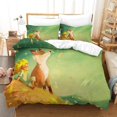 thumbnail image 1 of Knitii Little Prince Duvet Cover Set Bedding Quilt Cartoon Design Little Prince Rose Cover Set With Shames Soft Microfiber Xmas Bedding Sets With Zipp, 1 of 5