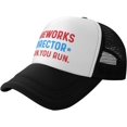 thumbnail image 2 of Fireworks Director I Run You Run Trucker Hat for Men Baseball Caps Adjustable Hats, 2 of 8