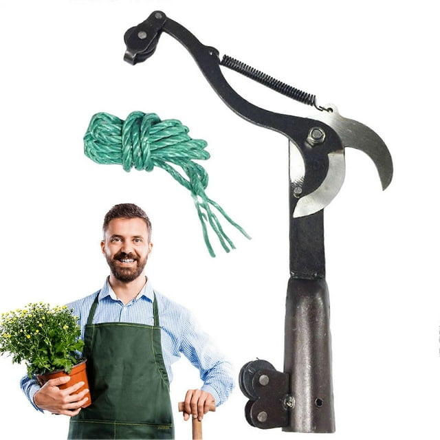 Bonsai care tool with precise cutting ergonomic handle, Black