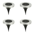 thumbnail image 1 of SolarGroundLights,4PackWaterproofIn-GroundOutdoorLandscapePathwayLightingSensorDiskLightsforGarden,Patio,Walkway,Lawn,Driveway,Yard, 1 of 5