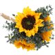 thumbnail image 4 of Ramo de girasol romántico para boda, ramo de novia, decoración de ramo de girasol Artificial, 4 of 7