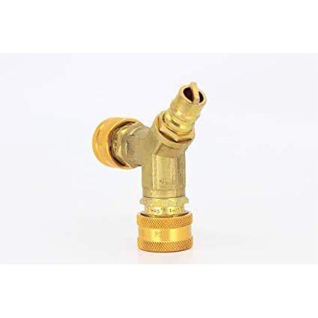 Gas Flo Gas Quick Disconnect 3 8 Y Splitter Csa Certified For Propane And Natural Gas Walmart Canada